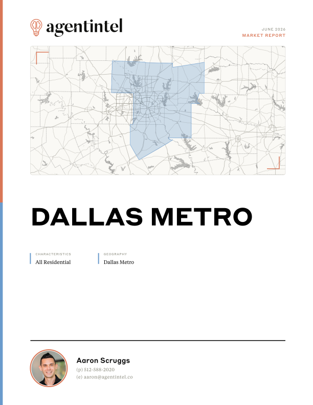 Cover of the Dallas Metro market report